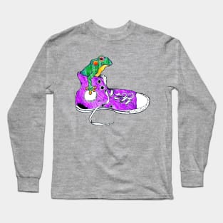 Frog in a Shoe Long Sleeve T-Shirt